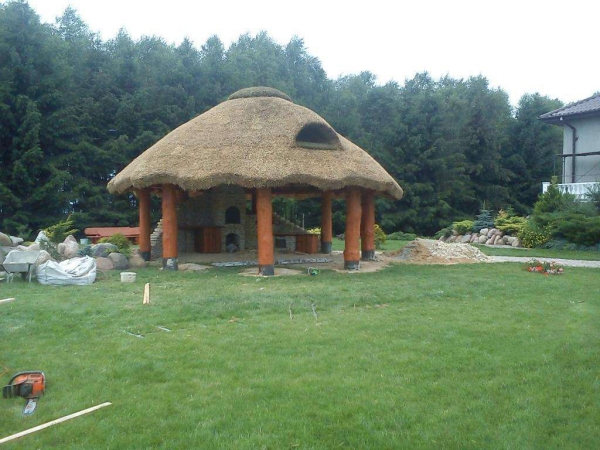 Gartenpavillon aus Holz